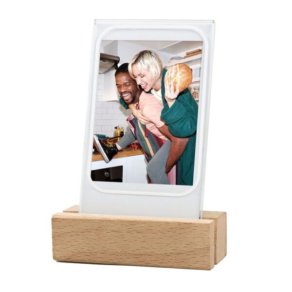 Instax mini Ahşap Işıklı 5'li Fotoğraf Çerçeve Seti - Görsel 3