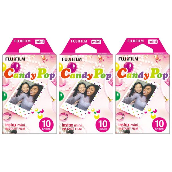 Instax mini Candy Pop 10x3 Film Seti