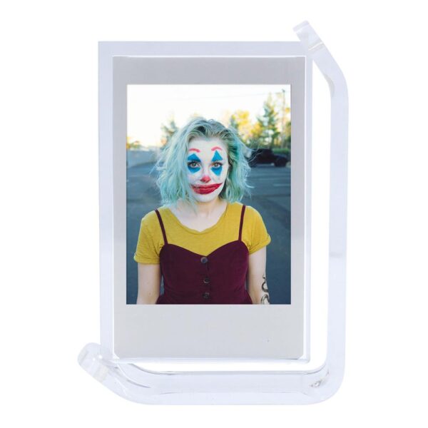 Instax mini Film Uyumlu Pleksi Hareketli Masaüstü Resim Çerçevesi - Görsel 4
