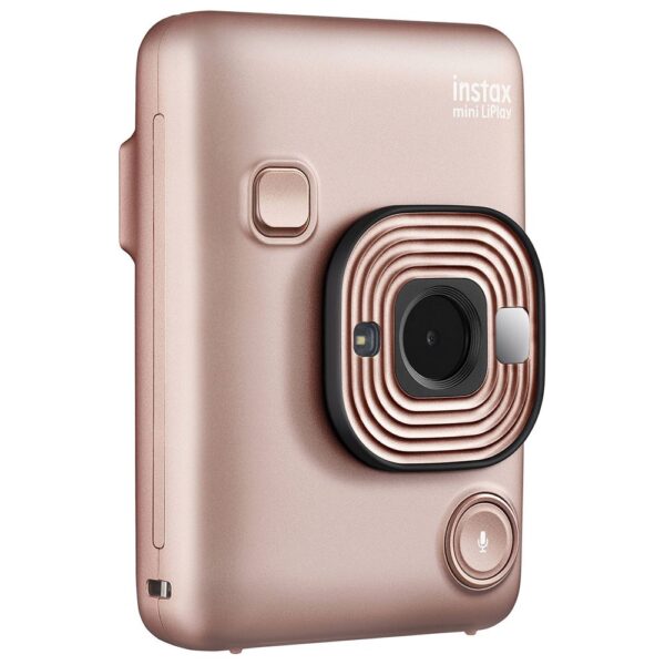 Instax mini LiPlay Blush Gold Fotoğraf Makinesi - Görsel 2