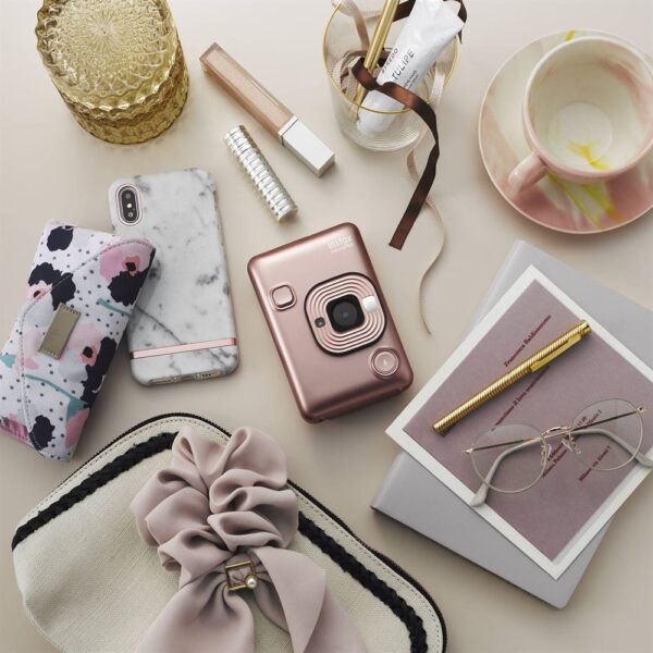 Instax mini LiPlay Blush Gold Fotoğraf Makinesi - Görsel 8