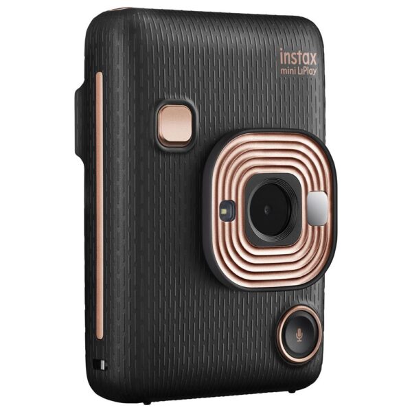 Instax mini LiPlay Hybrid Elegant Black Fotoğraf Makinesi Çantalı Hediye Seti 3 - Görsel 2