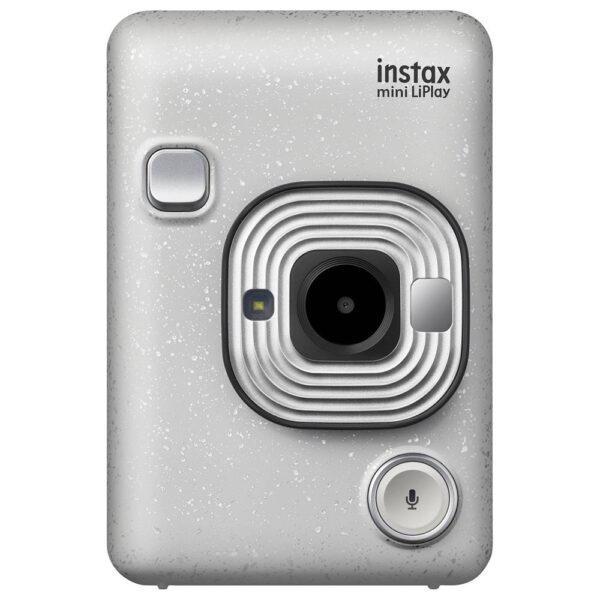 Instax mini LiPlay Stone White Fotoğraf Makinesi