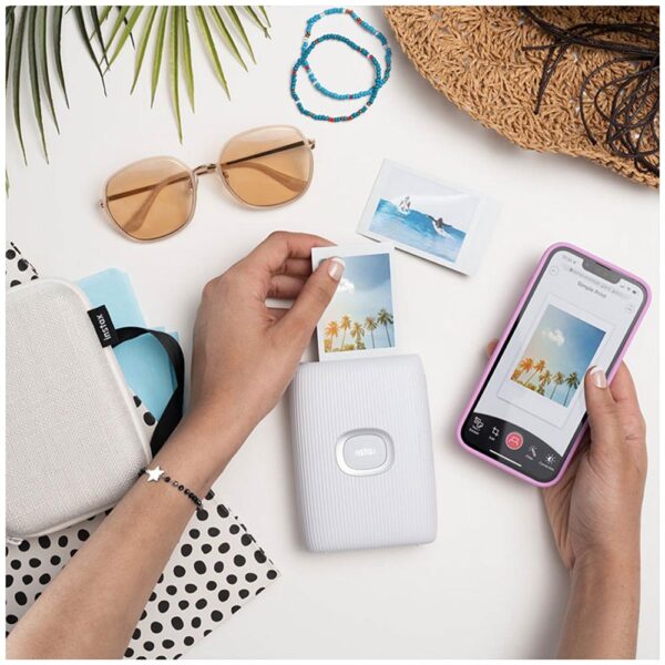 Instax mini Link 2 Beyaz Akıllı Telefon Yazıcısı ve Çantalı Hediye Seti 3 - Görsel 7