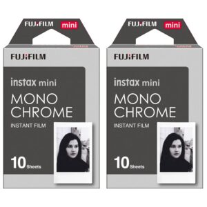 Instax mini Monochrome Siyah-Beyaz 10x2 Film Seti