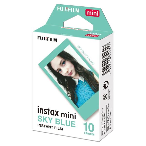 Instax mini Sky Blue Edition 10'lu Özel Film
