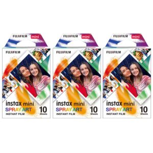 Instax mini Spray Art 10x3 Film Seti