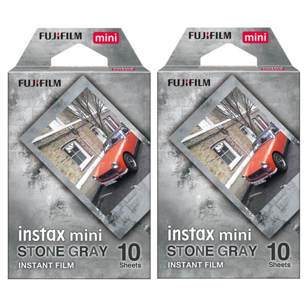 Instax mini Stone Gray 10x2 Film Seti
