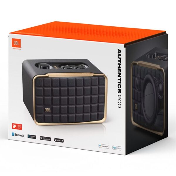 JBL Authentic 200 Siyah Wireless Kablosuz Hifi Hoparlör - Görsel 7