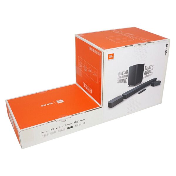 JBL Bar 800 MultiBeam Dolby Atmos 720W Soundbar ve Kablosuz Subwoofer - Görsel 8