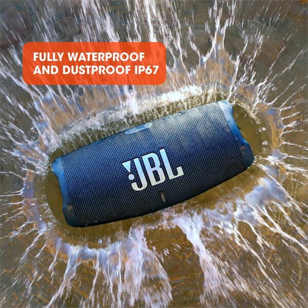 JBL Charge 5 Gri Su Geçirmez Taşınabilir Bluetooth Hoparlör - Görsel 7