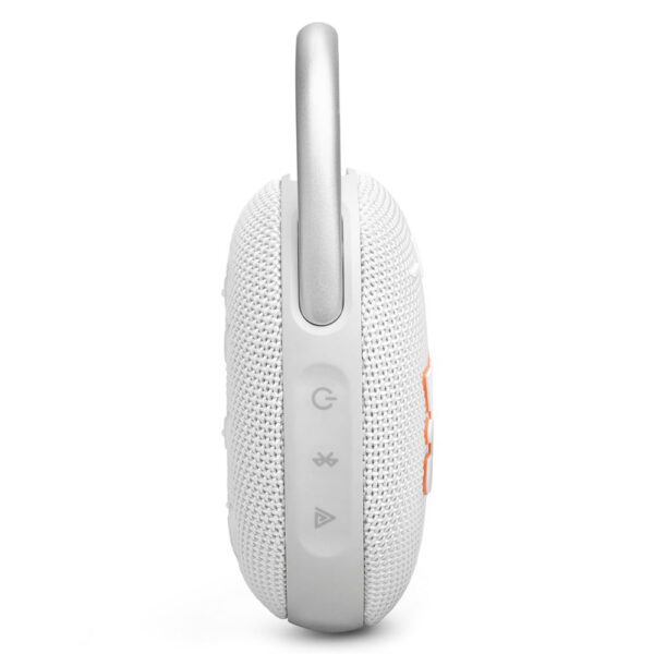 JBL Clip 5 Beyaz Taşınabilir Bluetooth Hoparlör - Görsel 2