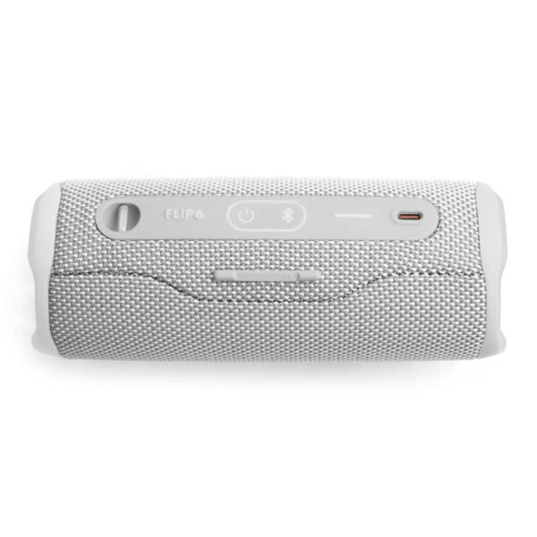 JBL Flip 6 Beyaz Su Geçirmez Taşınabilir Bluetooth Hoparlör-JB - Görsel 3