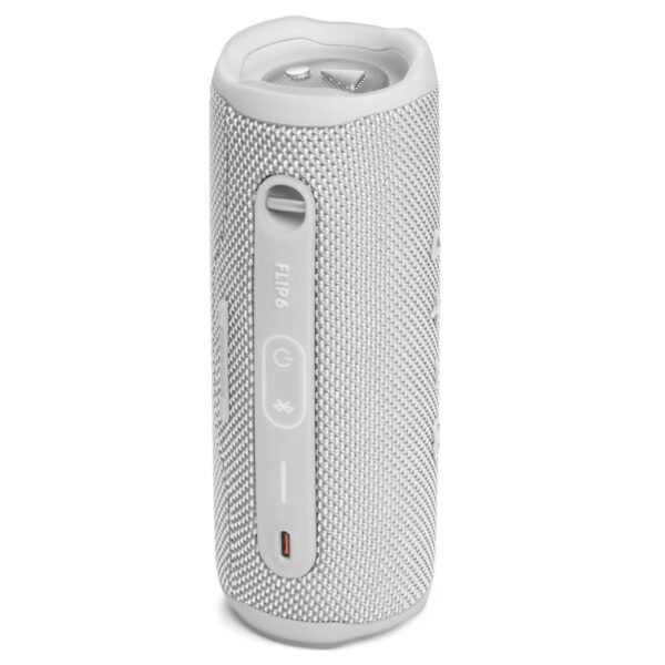 JBL Flip 6 Beyaz Su Geçirmez Taşınabilir Bluetooth Hoparlör-JB - Görsel 5