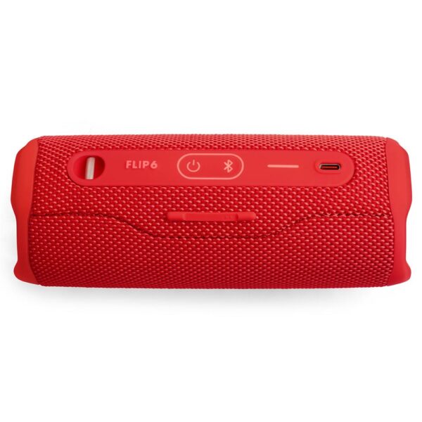 JBL Flip 6 Kırmızı Su Geçirmez Taşınabilir Bluetooth Hoparlör - Görsel 5