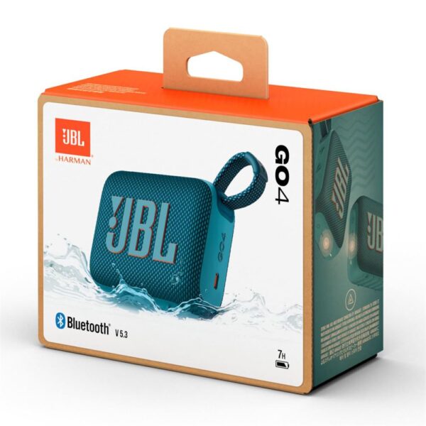 JBL Go 4 Mavi Taşınabilir Bluetooth Hoparlör - Görsel 4