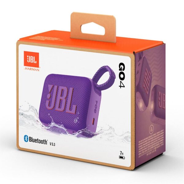 JBL Go 4 Mor Taşınabilir Bluetooth Hoparlör - Görsel 5