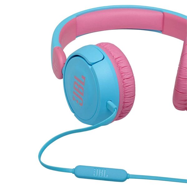 JBL JR310 Mavi Kablolu Kulak Üstü Çocuk Kulaklığı - Görsel 3