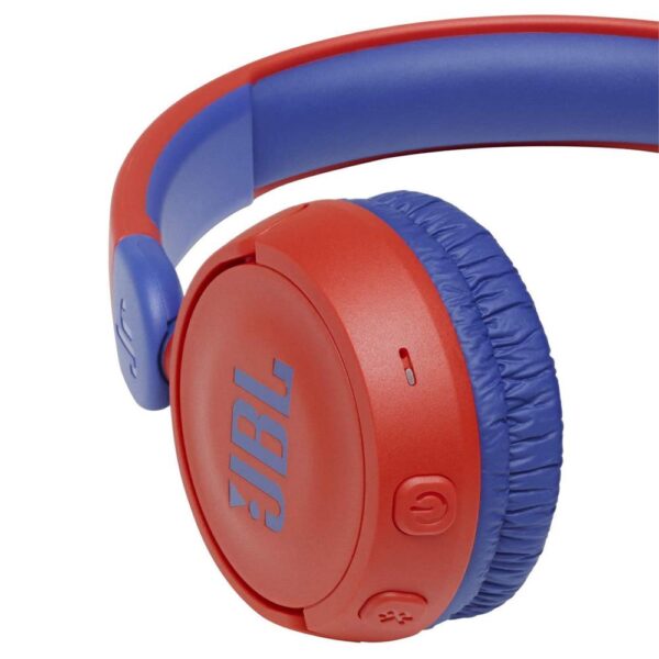 JBL JR310BT Kırmızı Bluetooth Kulak Üstü Çocuk Kulaklığı - Görsel 2