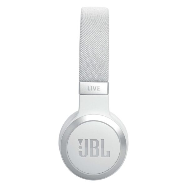 JBL Live 670BT Beyaz Uyarlanabilir Gürültü Engelleme Özellikli Wireless Kulaküstü Kulaklık - Görsel 4