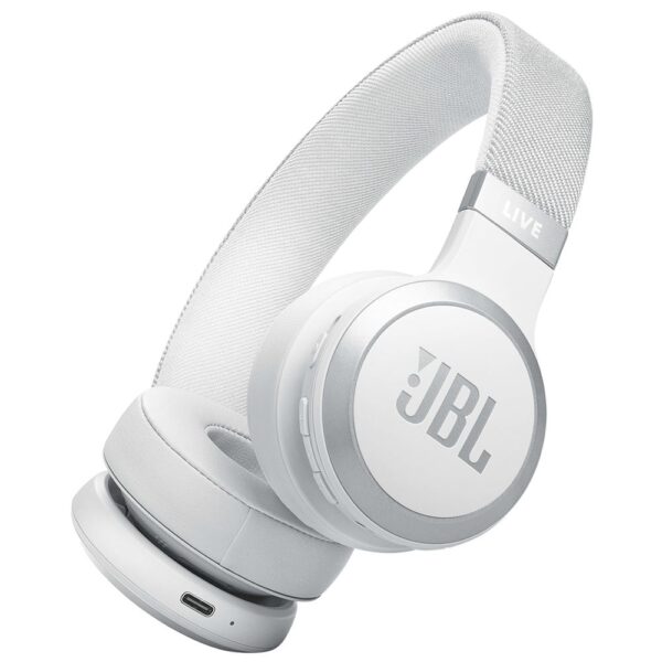 JBL Live 670BT Beyaz Uyarlanabilir Gürültü Engelleme Özellikli Wireless Kulaküstü Kulaklık