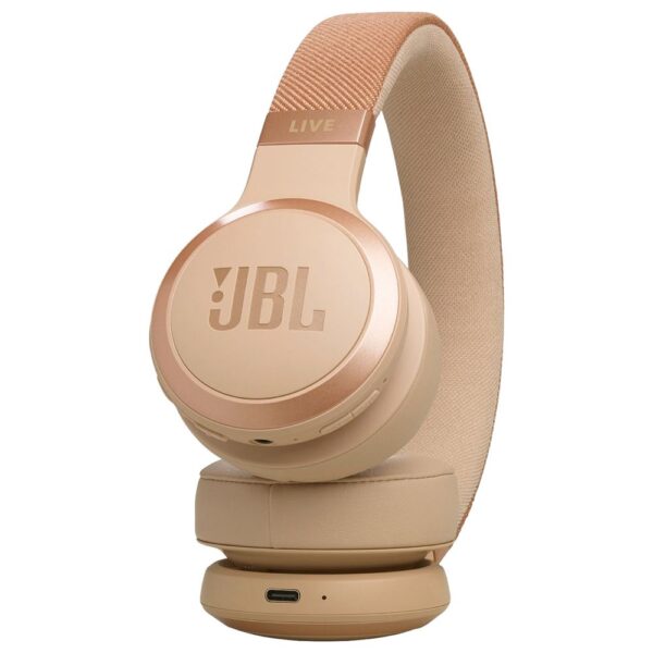 JBL Live 670BT Kum Beji Uyarlanabilir Gürültü Engelleme Özellikli Wireless Kulaküstü Kulaklık - Görsel 2
