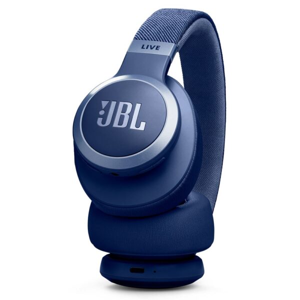 JBL Live 770BT Mavi Uyarlanabilir Gürültü Engelleme Özellikli Wireless Kulaküstü Kulaklık - Görsel 3