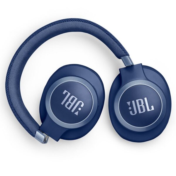 JBL Live 770BT Mavi Uyarlanabilir Gürültü Engelleme Özellikli Wireless Kulaküstü Kulaklık - Görsel 5