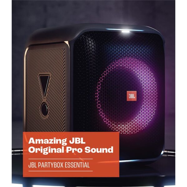 JBL Partybox Encore Essential Siyah Bluetooth Hoparlör IPX4 - Görsel 8