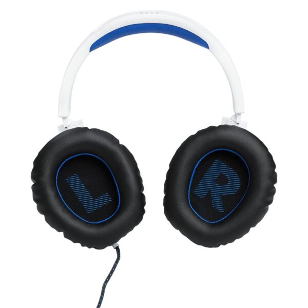JBL Quantum 100 Beyaz-Mavi Play Station Gaming Kulak Üstü Kulaklık - Görsel 7