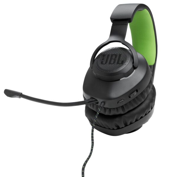 JBL Quantum 100 Siyah-Yeşil Xbox Gaming Kulak Üstü Kulaklık - Görsel 4
