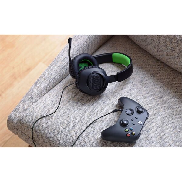 JBL Quantum 100 Siyah-Yeşil Xbox Gaming Kulak Üstü Kulaklık - Görsel 8