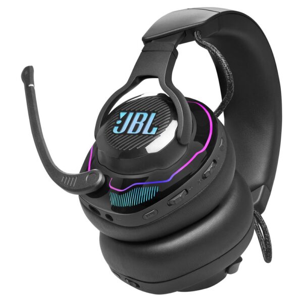 JBL Quantum 910 Siyah Kablosuz Kulak Üstü Gaming Kulaklık - Görsel 4
