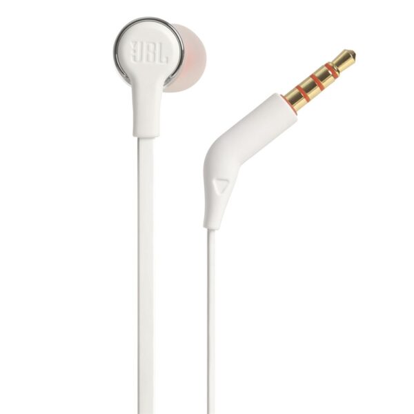JBL T210 Beyaz-Gümüş Kablolu Kulak İçi Kulaklık - Görsel 6