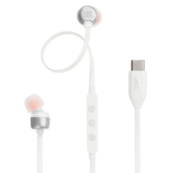 JBL TUNE 310C Beyaz Type-C Kablolu Kulakiçi Kulaklık - Görsel 2