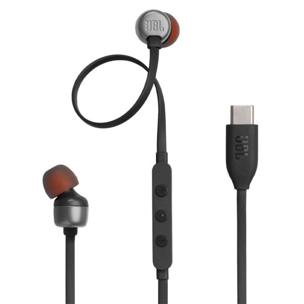JBL TUNE 310C Siyah Type-C Kablolu Kulakiçi Kulaklık - Görsel 2