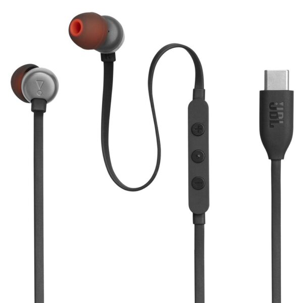 JBL TUNE 310C Siyah Type-C Kablolu Kulakiçi Kulaklık