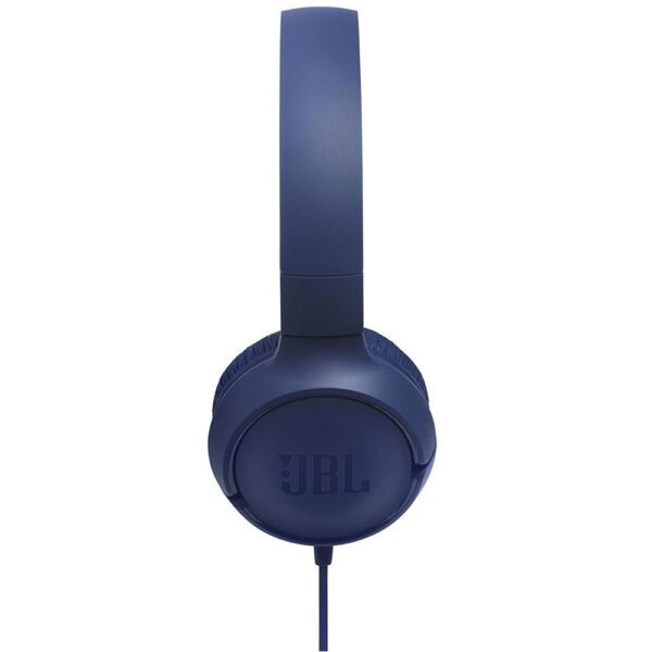 JBL TUNE T500 Mavi Kablolu Kulak Üstü Kulaklık - Görsel 2