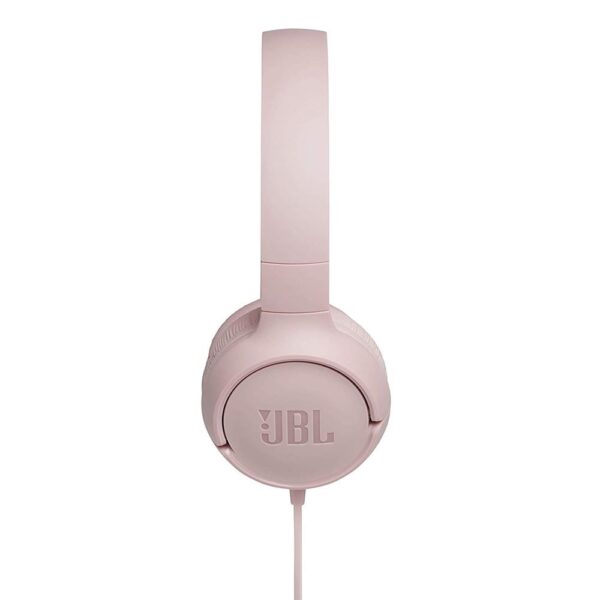 JBL TUNE T500 Pembe Kablolu Kulak Üstü Kulaklık - Görsel 2