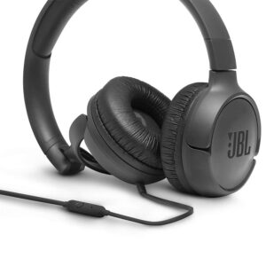 JBL TUNE T500 Siyah Kablolu Kulak Üstü Kulaklık - Görsel 5