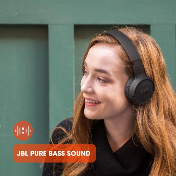 JBL TUNE T510BT Siyah Wireless Bluetooth Kulak Üstü Kulaklık - Görsel 5