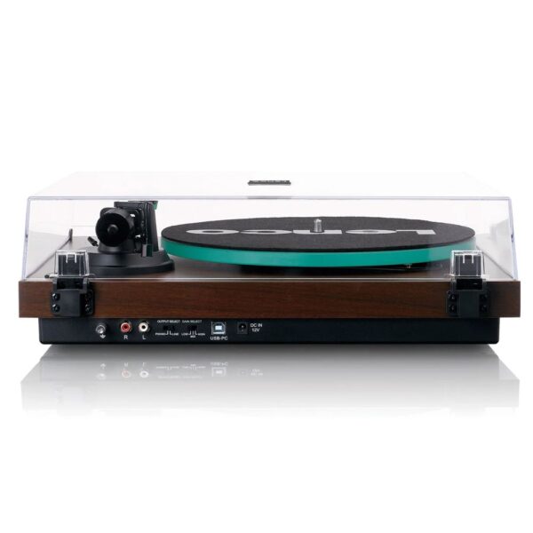 Lenco LBT-225WA Retro Koyu Kahve Bluetoothlu Pikap Plak Çalar - Görsel 3