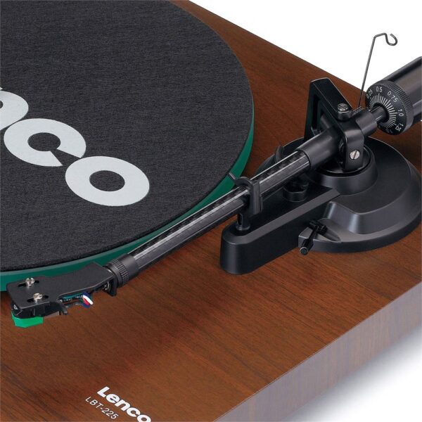 Lenco LBT-225WA Retro Koyu Kahve Bluetoothlu Pikap Plak Çalar - Görsel 6