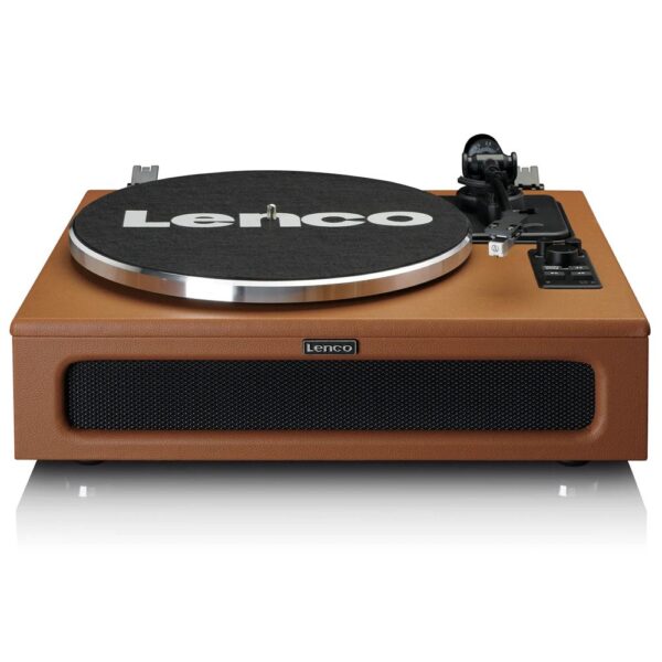 Lenco LS-430BN Kahvrengi Dahili Hoparlörlü Bluetooth Pikap - Görsel 5
