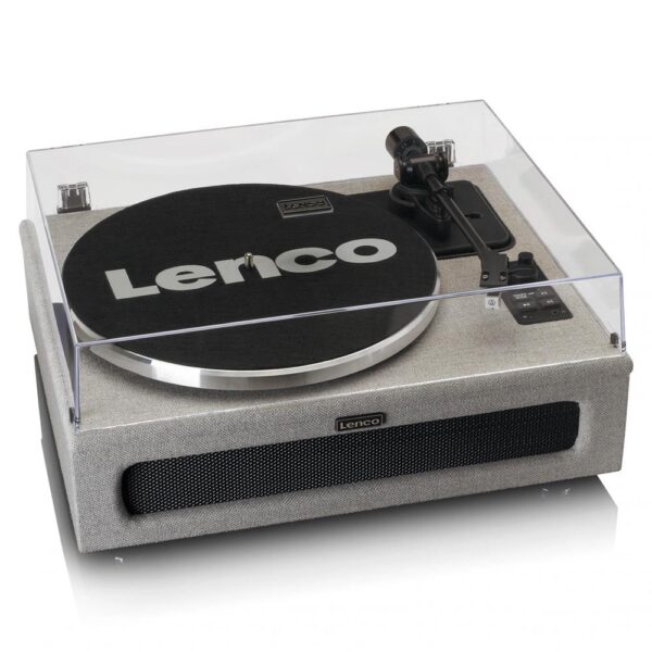 Lenco LS-440GY Gri Kumaş Dahili Hoparlörlü Bluetooth Pikap - Görsel 5