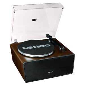 Lenco LS-470WA Ahşap Dahili hoparlörlü ve Bluetoothlu Pikap Plak Çalar