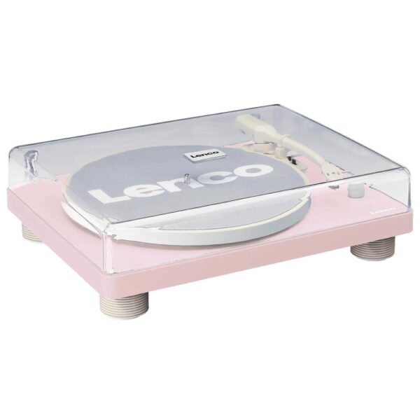 Lenco LS-50 Pembe Dahili Hoparlörlü Pikap - Görsel 3