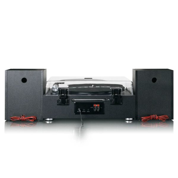Lenco MC-460BK Siyah Bluetooh Özellikli Hi-Fi Müzik Setli Plakçalar - Görsel 5