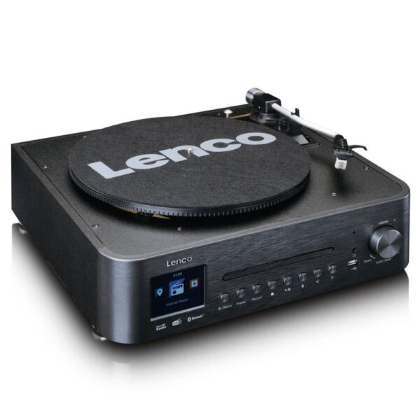Lenco MC-460BK Siyah Bluetooh Özellikli Hi-Fi Müzik Setli Plakçalar - Görsel 7