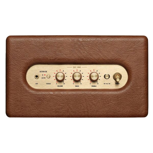 Marshall Acton III Kahverengi Bluetooth Hoparlör - Görsel 3